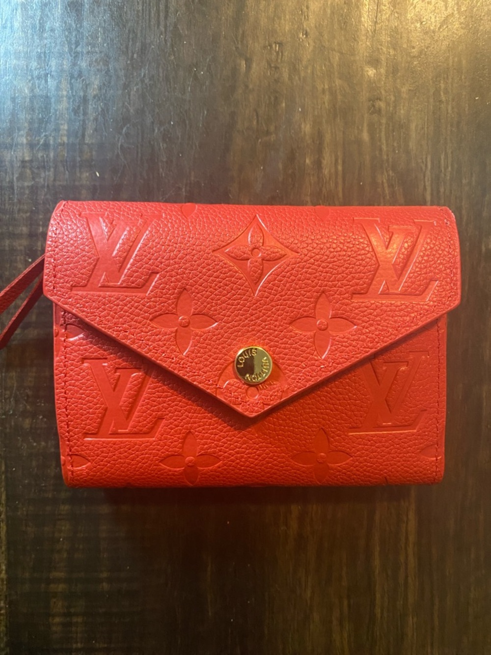 Louis Vuitton Victorine TriFold Empreinte Wallet